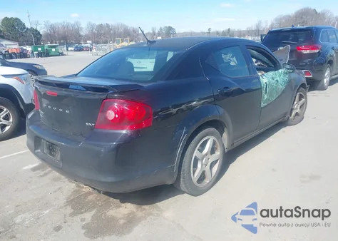 2013 Dodge Avenger Sxt z USA, uszkodzony, nr VIN 1C3CDZCB4DN605655